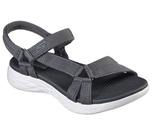 Skechers Heathered River Strap Sandal molded Footbed