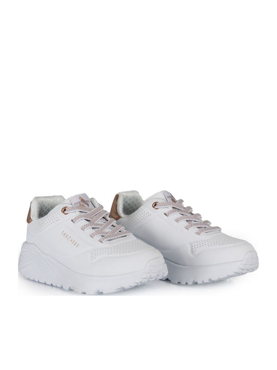 Embossed Sneaker W/Gore Closure & Metallic Heel Detail