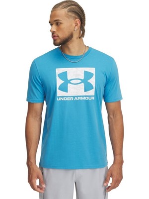 UA ABC CAMO BOXED LOGO SS