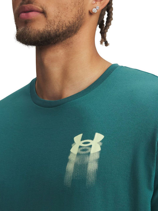 UA M BLUR LOGO SS ΜΠΛΟΥΖΑΚΙ ΚΟΝΤΟΜΑΝΙΚΟ UNDER ARMOUR